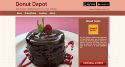 Desktop Screenshot of donut-depot.com